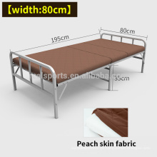 Cama de dobramento do convidado do metal saudável da forma com cama individual do colchão